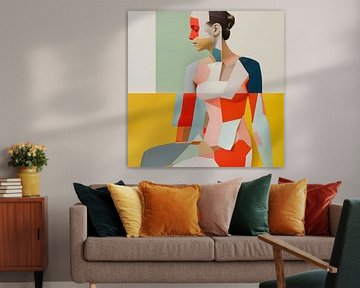 The Modern Woman: Anonymity in Geometric Shape