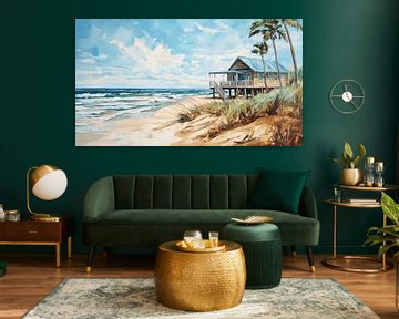 Beach house van CanvasbyCaro