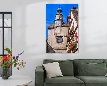 BAVARIA : MIDDEN FRANKRIJK - MARKUSTURM - ROTHENBURG OB DER TAUBER