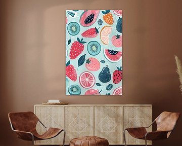 Fruit Patroon van Modern Collection