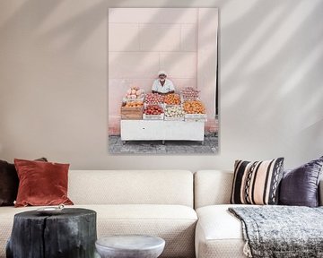 Fruitstalletje in pastelkleuren van Studio Allee