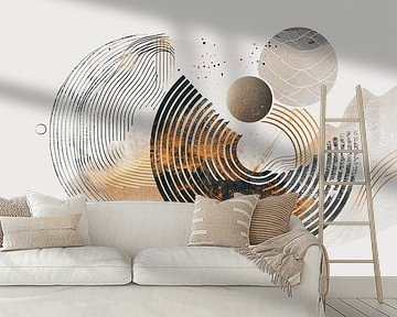 Bauhaus Japandi Abstract | Bauhaus by Art Whims