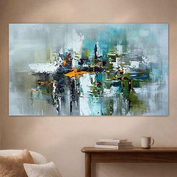 Énergie abstraite sur Gena Theheartofart