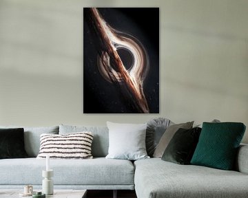 Gargantua zwart gat van Nikita Abakumov