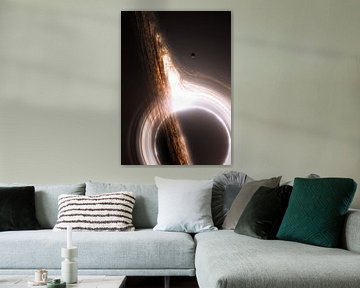 Gargantua zwart gat van Nikita Abakumov