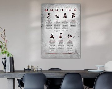 Bushido Code On White