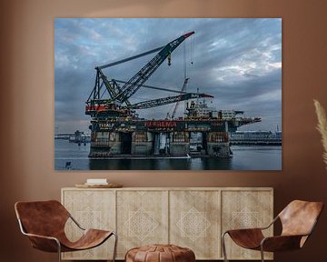 Heerema Marine Contractors' Thialf. by Jaap van den Berg
