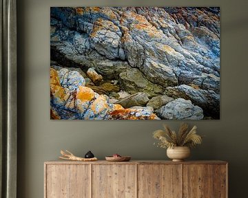 Felsen an der Küste von St. Francis Bay von Henk Derks