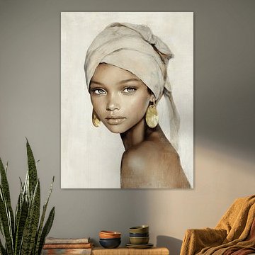 Het meisje met de gouden oorbellen van Carla Van Iersel