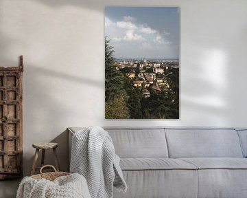 Città Alta, Bergame, Italie, Paysage urbain