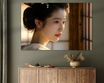 pittoresque Japon Geisha sur Egon Zitter