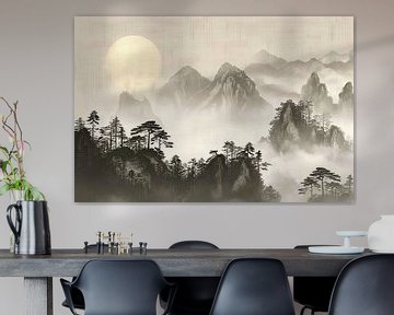 picturesque Japan landscape by Egon Zitter