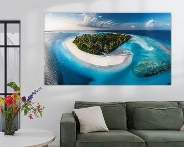 Droomstranden met eiland