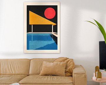 Bauhaus Pool Moon Black