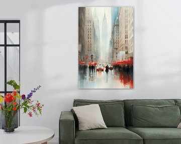 Rainy days in New York City van Studio Allee