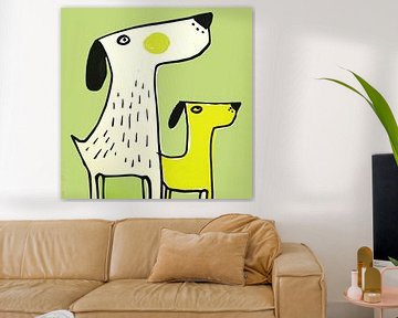 Honden | Canine Contrast van Modern Collection