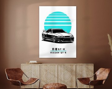 nissan gtr by Leader Fc