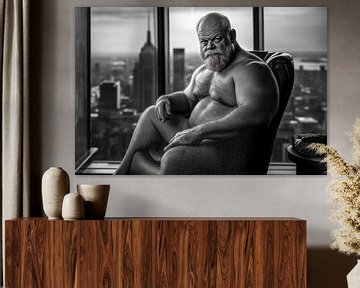 Kamer met uitzicht van BEARpictureart