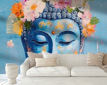 Blumen-Buddha