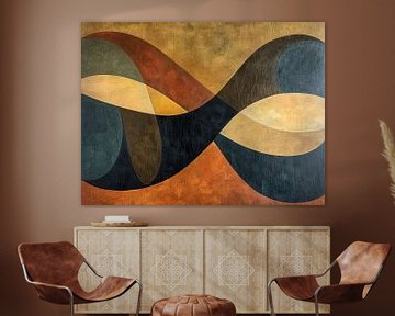 Abstract modern schilderij van Modern Collection