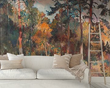 Painting Landscape | Fields | Impressionism by ARTEO Paintings