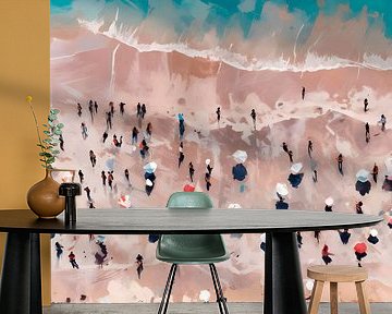 TW living - beach abstract - two