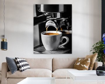 Machine à café automatique avec expresso sur Mustafa Kurnaz
