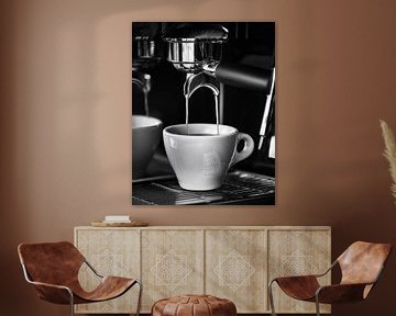 Volautomatische koffiemachine met espresso van Mustafa Kurnaz