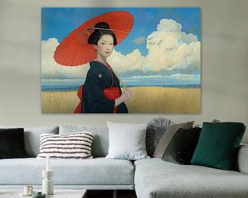 schilderachtig Japan van Egon Zitter