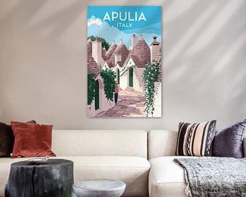 Apulia, Italy. by Poster Art Shop