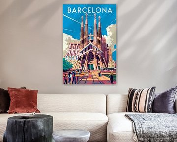 Barcelona, Spanien. von Poster Art Shop