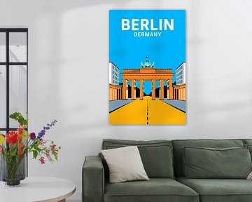 Berlijn, Duitsland. van Poster Art Shop