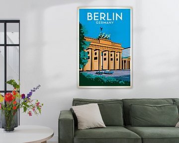 Berlijn, Duitsland van Poster Art Shop