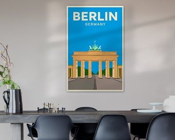 Berlijn, Duitsland van Poster Art Shop