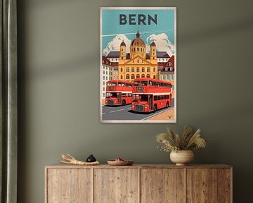 Bern, Zwitserland van Poster Art Shop