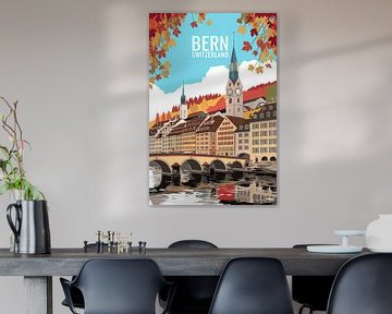 Bern, Schweiz. von Poster Art Shop