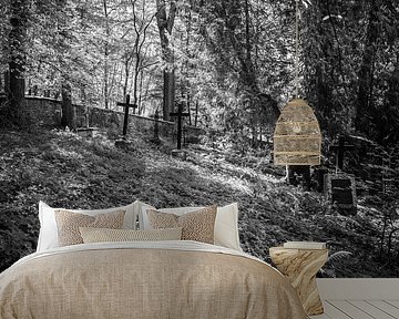 De laatste rustplaats diep verborgen in het bos