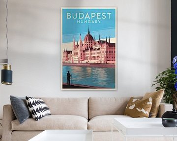 Boedapest, Hongarije van Poster Art Shop