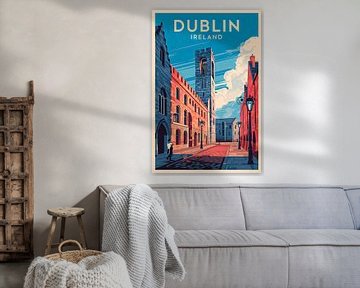 Dublin, Ierland van Poster Art Shop