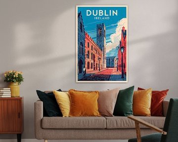 Dublin, Ierland van Poster Art Shop