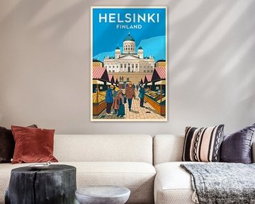 Helsinki, Finland. van Poster Art Shop