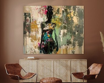 Urban schilderij van Blikvanger Schilderijen
