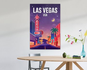 Las Vegas, VS van Poster Art Shop