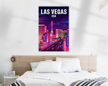 Las Vegas, VS. van Poster Art Shop