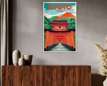 Kyoto, Japan van Poster Art Shop