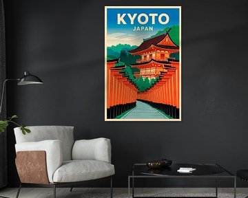 Kyoto, Japan van Poster Art Shop
