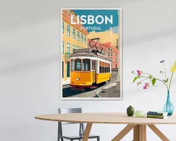 Lissabon, Portugal. van Poster Art Shop
