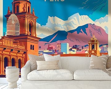 Lima, Peru. by Poster Art Shop