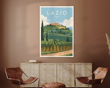 Lazio, Italië van Poster Art Shop