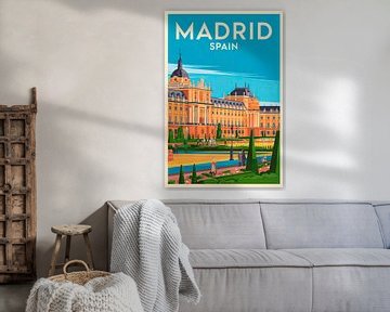 Madrid, Spanje van Poster Art Shop